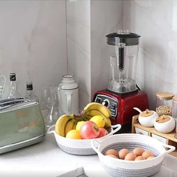 2 pack Cotton Rope Baskets - Picture 5 of 6